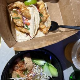 Shrimp Tempura Taco