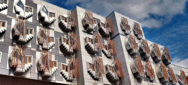 Scottish Parliament Building by null