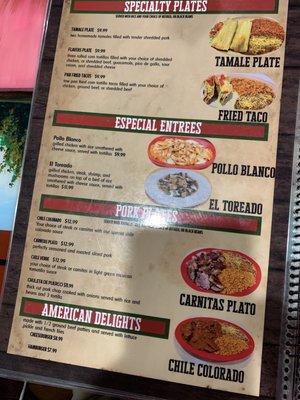 Menu photo 8 Ajuua Tonganoxie, KS