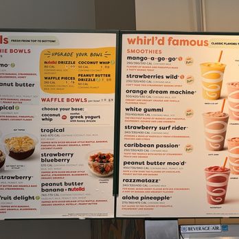Jamba - Menu - Juice Bars & Smoothies Near Me - San Diego, California Jamba - Menu - Juice Bars & Smoothies Near Me - San Diego, California
