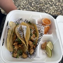 El Charro Negro - Chicken tacos