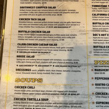 Doc Holliday's Roadhouse - Menu Aug 25 - Desserts Near Me - Galveston, Texas Doc Holliday's Roadhouse - Menu Aug 25 - Desserts Near Me - Galveston, Texas