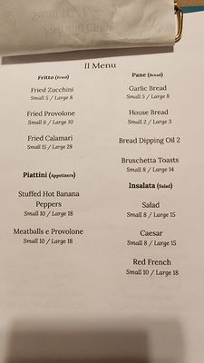 Menu photo 1 Roland's Trattoria Washington, PA Menu photo 1 Roland's Trattoria Washington, PA