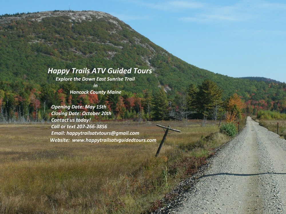 HAPPY TRAILS ATV GUIDED TOURS Updated August 2024 91 Mill Rd, Franklin, Maine ATV