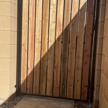 First Iron Repair - Refinished gate. - Fences & Gates Near Me First Iron Repair - Refinished gate. - Fences & Gates Near Me