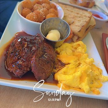 Toasted La Mesa - Steak, Eggs & Parmesan Truffle Potato Bites - Breakfast & Brunch Near Me - La Mesa, California Toasted La Mesa - Steak, Eggs & Parmesan Truffle Potato Bites - Breakfast & Brunch Near Me - La Mesa, California