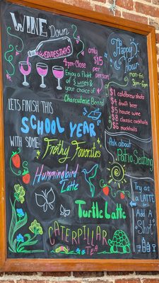 Menu photo 3 Frothy Monkey Birmingham, AL