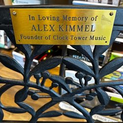 Clock Tower Music - This is a multigenerational music shop