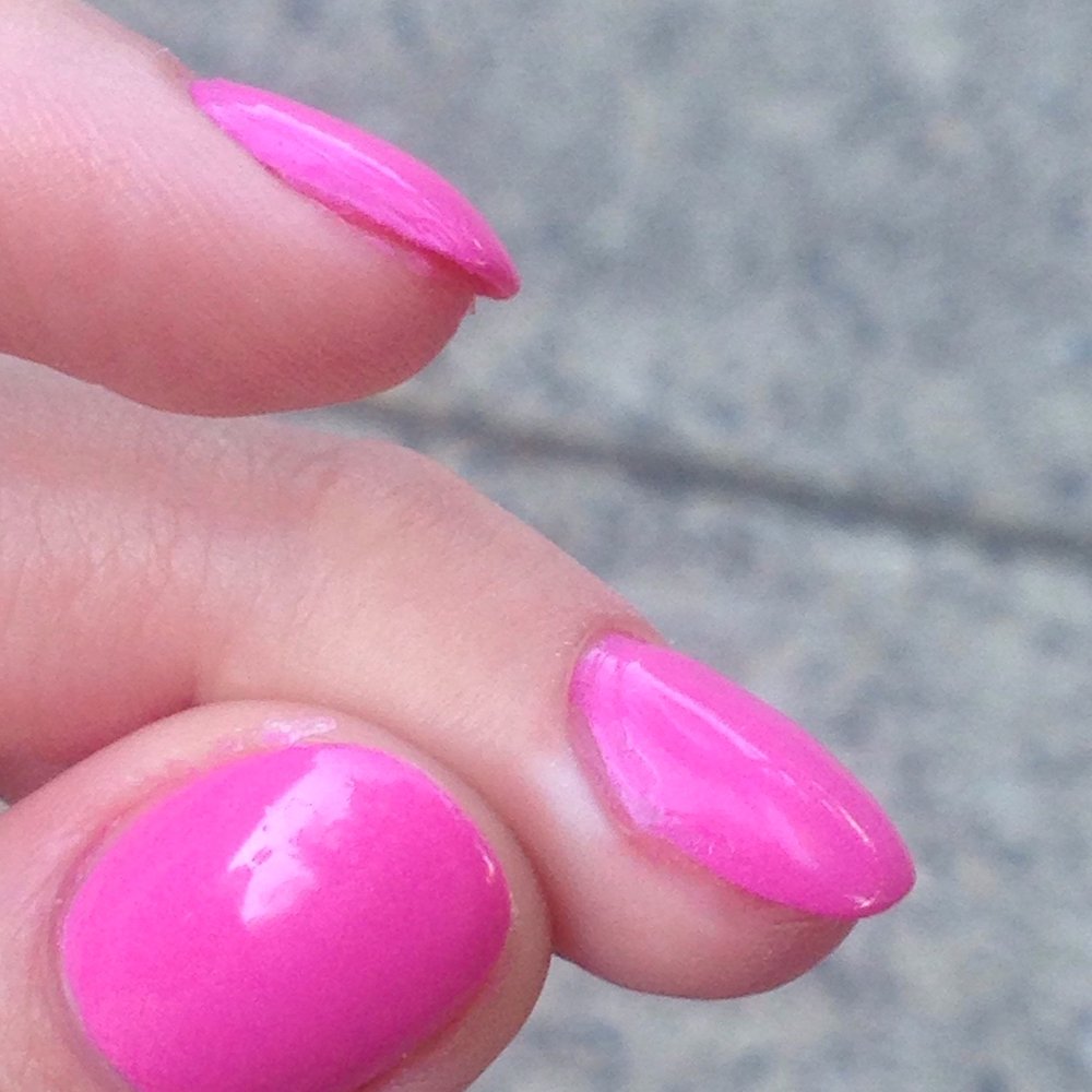Chrissy Nails - Randy rushed through the second coat of paint and didn't even bring it down all the way. - Nail Salons Near Me - Philadelphia, Pennsylvania Chrissy Nails - Randy rushed through the second coat of paint and didn't even bring it down all the way. - Nail Salons Near Me - Philadelphia, Pennsylvania