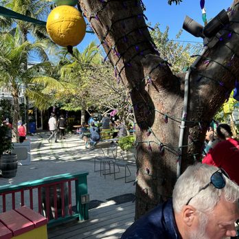 Florida Keys Brewing - View from our table in the sun - Breweries Near Me - Islamorada, Florida