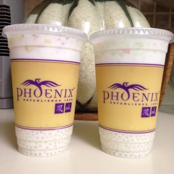 Phoenix Dessert - double-fisting mixed fruit tapiocas - Bakeries Near Me - Alhambra, California