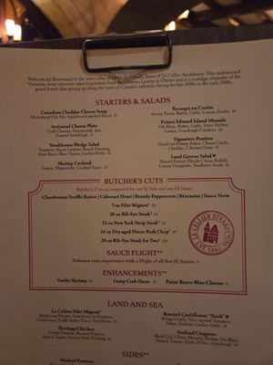 Menu photo 7 Le Cellier Steakhouse Orlando, FL