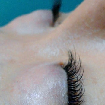 Lash Cosmo - After application of lashes - JL - Eyelash Service Near Me - Bethesda, Maryland