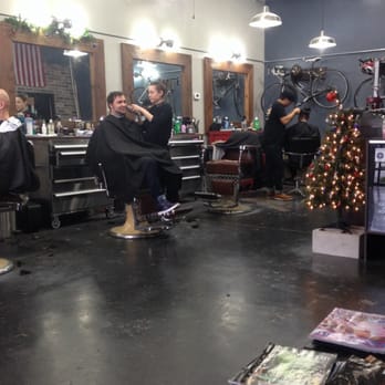 Brian's Barbershop - Matt's finally getting his hair cut!!! YAY!!!! :) - Barbers Near Me - Brea, California
