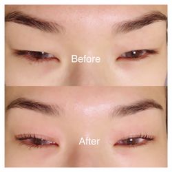 Eyelash by zoe - Eyelash Lift Before and After. 20% off for first timer!