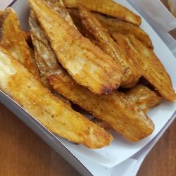 Krispy Krunchy Chicken - Jojo's, their seasoned potato wedges