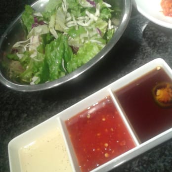BBQ Stop - Yummy sauce and salad. - Korean Near Me - Diamond Bar, California BBQ Stop - Yummy sauce and salad. - Korean Near Me - Diamond Bar, California