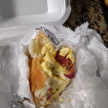 Milly's Empanada Factory - New egg and bacon breakfast empanada - Venezuelan Near Me - Miami, Florida Milly's Empanada Factory - New egg and bacon breakfast empanada - Venezuelan Near Me - Miami, Florida