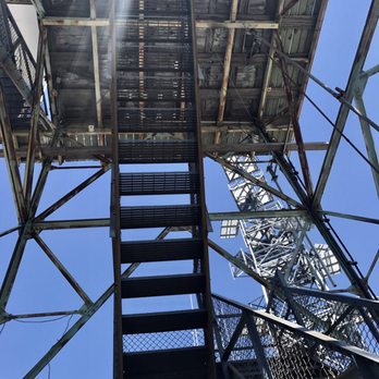 Strawberry Peak Fire Lookout Tower - The tower was built in 1933, the ladders are newer and safer - Local Flavor Near Me - Rimforest, California Strawberry Peak Fire Lookout Tower - The tower was built in 1933, the ladders are newer and safer - Local Flavor Near Me - Rimforest, California