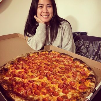 Sauce and Soda - Me for scale - Pizza Near Me - Brooklyn, New York Sauce and Soda - Me for scale - Pizza Near Me - Brooklyn, New York