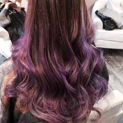 On Hair - Lavender ombré