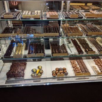 Tree of Chocolate - Display case with chocolates - Chocolatiers & Shops Near Me - Nyack, New York Tree of Chocolate - Display case with chocolates - Chocolatiers & Shops Near Me - Nyack, New York