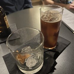 Mr Tubs - Clarified Apple Sour and something with coffee, I can't remember the name.
