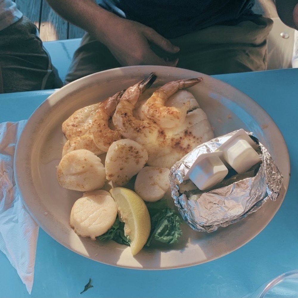Broiled Seafood Combo Broiled Seafood Combo