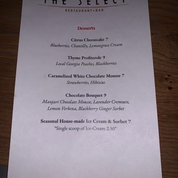 The Select - Deserts - Mediterranean Near Me - Sandy Springs, Georgia The Select - Deserts - Mediterranean Near Me - Sandy Springs, Georgia