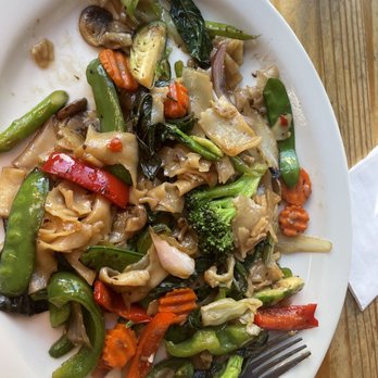 Thai Corner Cafe - Drunken Noodles with veggies - Thai Near Me - Reno, Nevada Thai Corner Cafe - Drunken Noodles with veggies - Thai Near Me - Reno, Nevada