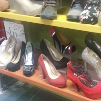 Journeys - a small selection of goin' out heels - Shoe Stores Near Me - Culver City, California