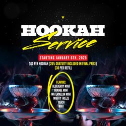Cheetah Lounge - Hookah
