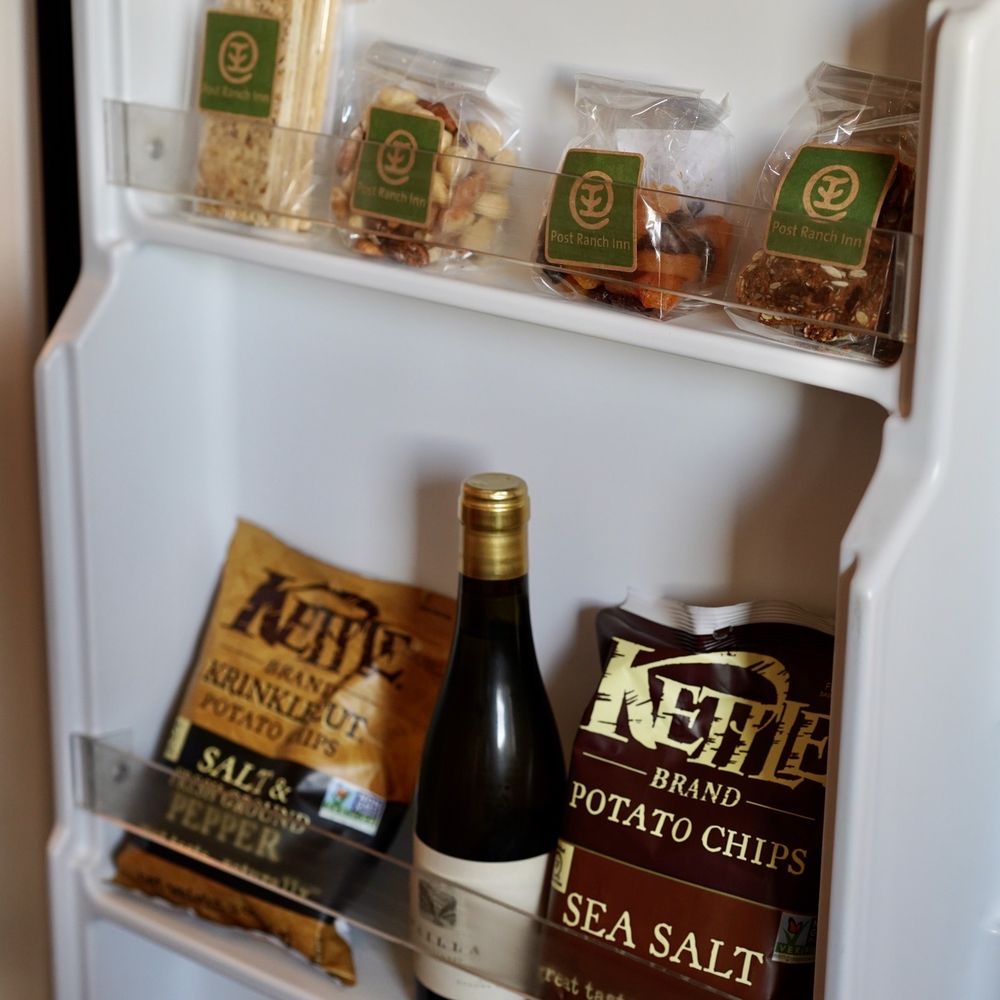 Post Ranch Inn - Complimentary mini bar pt. 2 - Hotels Near Me - Big Sur, California Post Ranch Inn - Complimentary mini bar pt. 2 - Hotels Near Me - Big Sur, California