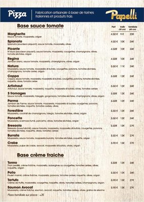 Menu photo 1 Papelli Paris, 75