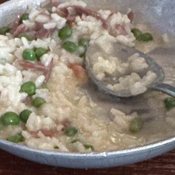 Carmelina's - Risotto, Peas, and Prosciutto - Italian Near Me - Boston, Massachusetts