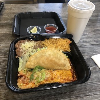 Mariachi's Mexican Food - Wednesday Special: 1 beef taco, 1 cheese enchilada, rice, beans and a drink. - Mexican Near Me - Avondale, Arizona Mariachi's Mexican Food - Wednesday Special: 1 beef taco, 1 cheese enchilada, rice, beans and a drink. - Mexican Near Me - Avondale, Arizona