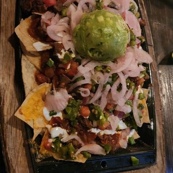 Nacho Daddy - Filet Mignon added onions and jalapeños - New American Near Me - Las Vegas, Nevada Nacho Daddy - Filet Mignon added onions and jalapeños - New American Near Me - Las Vegas, Nevada