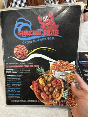 Surfing Crab Mcallen by null
