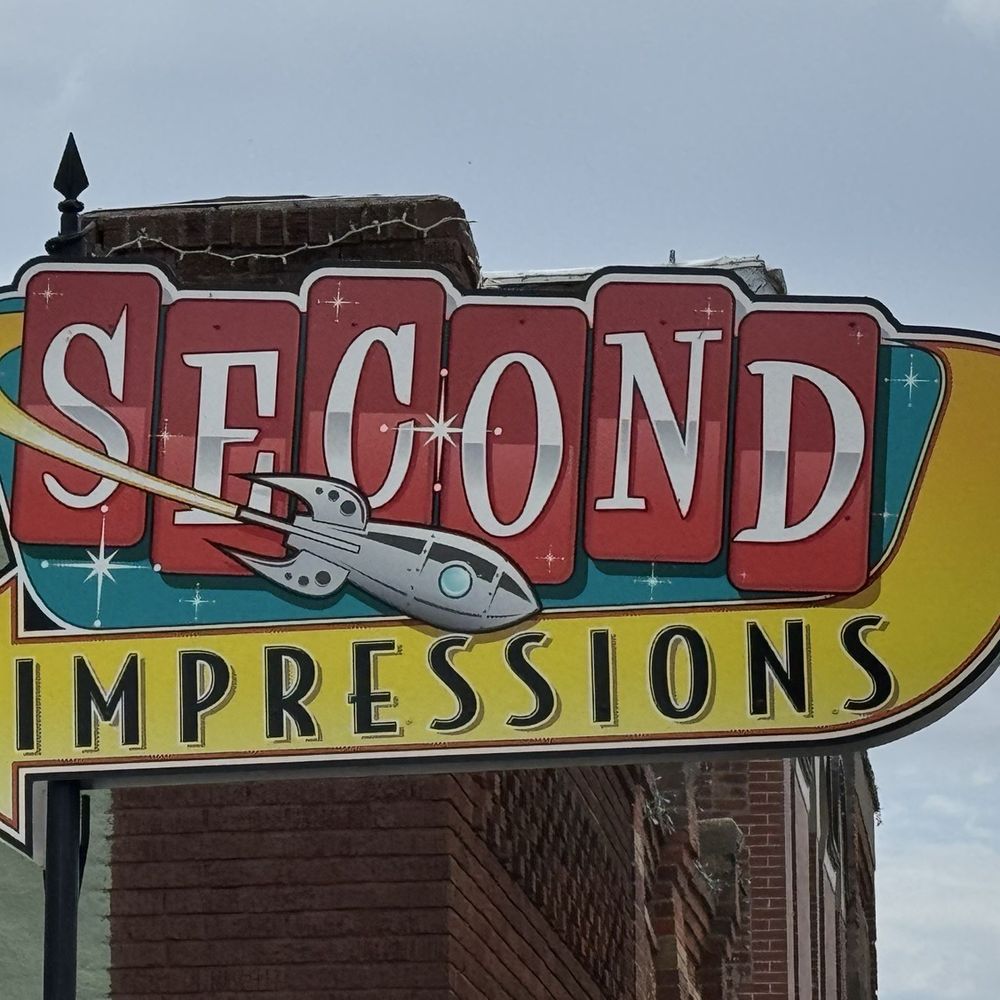Second Impressions Comics & Games - Signage. - Antiques Near Me - Walnut, Iowa Second Impressions Comics & Games - Signage. - Antiques Near Me - Walnut, Iowa