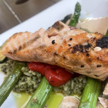 Jarrettown Hotel - Salmon perfectly grilled - Italian Near Me - Dresher, Pennsylvania Jarrettown Hotel - Salmon perfectly grilled - Italian Near Me - Dresher, Pennsylvania