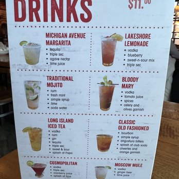 Giordano's - Drink menu - Pizza Near Me - Chicago, Illinois