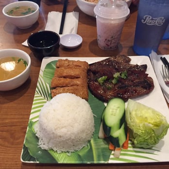 Pho 1 - Grilled pork chop with shrimp cake! Shrimp cake was good! - Vietnamese Near Me - Vallejo, California Pho 1 - Grilled pork chop with shrimp cake! Shrimp cake was good! - Vietnamese Near Me - Vallejo, California