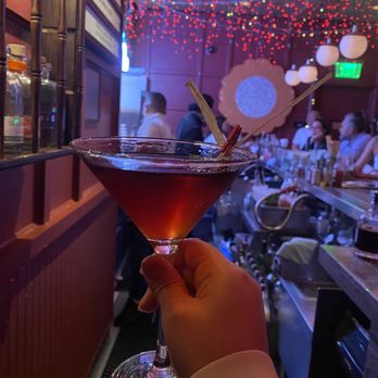Ghost Donkey - Smoked corn and coconut manhattan - Mexican Near Me - Las Vegas, Nevada