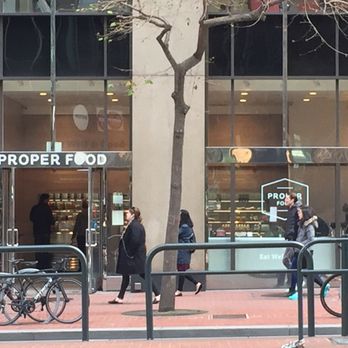 Proper Food - people walking in front of a store - Salad Near Me - San Francisco, California Proper Food - people walking in front of a store - Salad Near Me - San Francisco, California