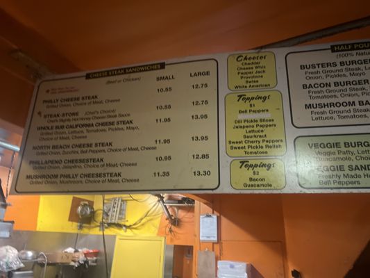 Menu photo 6 Buster's Cheesesteak San Francisco, CA Menu photo 6 Buster's Cheesesteak San Francisco, CA