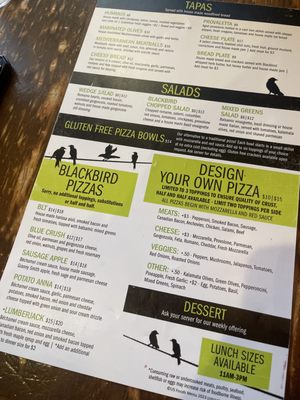 Blackbird Wood Fire Pizza by null
