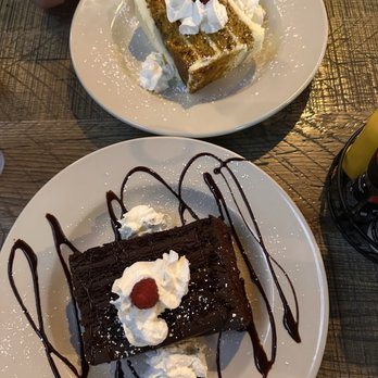 Rustic House - Carrot cake and chocolate on chocolate cake. - Breakfast & Brunch Near Me - Las Vegas, Nevada