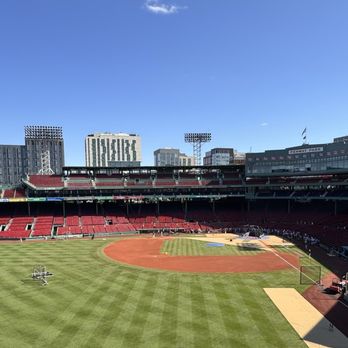 Fenway Park - View from atop the Green Monster. - Stadiums & Arenas Near Me - Boston, Massachusetts Fenway Park - View from atop the Green Monster. - Stadiums & Arenas Near Me - Boston, Massachusetts