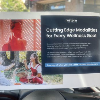 Restore Hyper Wellness - The menu of services - IV Hydration Near Me - Roseville, California