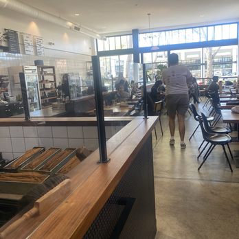 Lavender Bakery & Cafe - Seating area seen from back. - Coffee & Tea Near Me - Berkeley, California